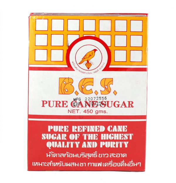 น้ำตาลก้อน นก-บีซีเอส (450 กรัม)