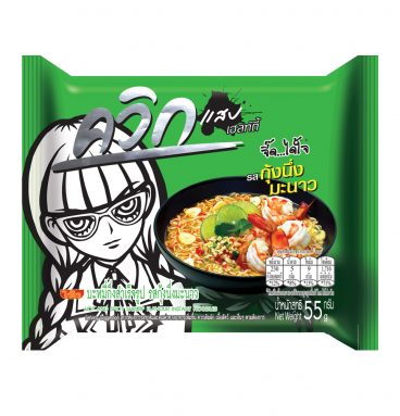 บะหมี่ไวไว ควิกกุ้งนึ่งมะนาว แบบซอง
