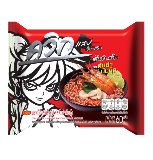 บะหมี่ไวไว ควิกต้มยำมันกุ้ง แบบซอง
