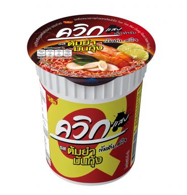 บะหมี่ไวไว ควิกต้มยำมันกุ้ง แบบถ้วย