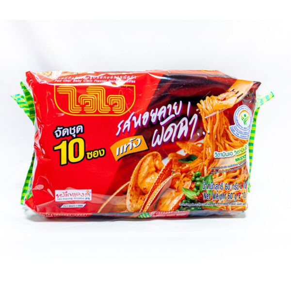 Wai Wai Instant Noodles - Spicy Clams (Set) - Image 3